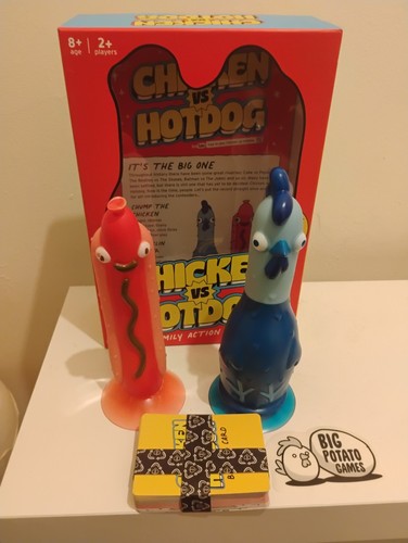 Chicken hotdog big potato - chicken, vs