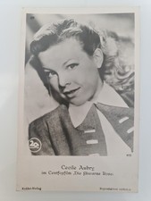 CECILE AUBRY Autograph Card