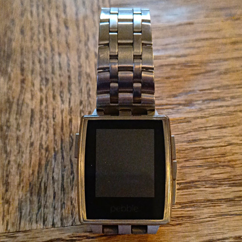 Original pebble steel 38mm - steel,