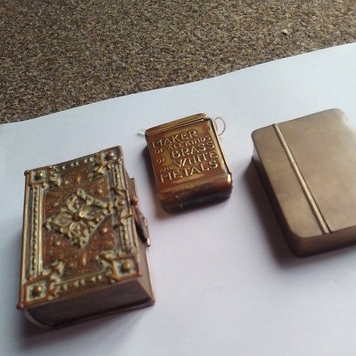 Antique victorian brass snuff - antique,