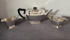 Yeoman plated silver tea set