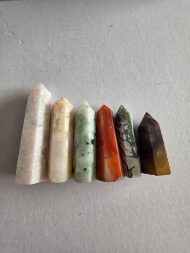 Piece tower crystal bundle - 6,