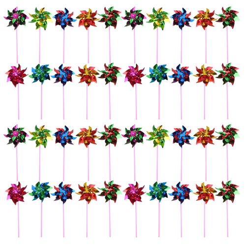 Pcs colorful windmill - 50,