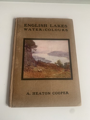 English lakes water colours - lakes, by