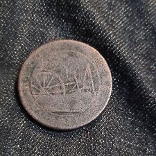 RARE  1811 VICTORIAN United Kingdom 1 d Penny Tavistock Devon Mines Token  Coin