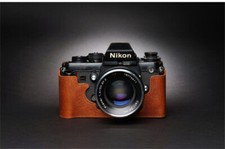 Leather half case - nikon, f3