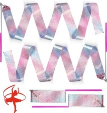 2 Pcs Sparkling Dance Ribbons