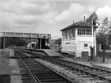 PHOTO BR British Railways Station Scene - BOLTON ABBEY 1962