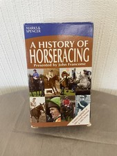 A History Of Horse Racing By John Francome Box Set PAL VHS Video Tapes Vol 1 & 2