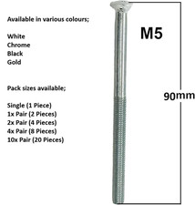 UPVC Door Handle Screws M5 x