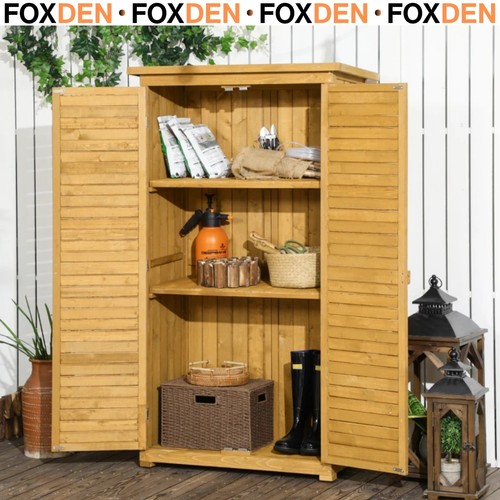 Wooden garden storage shed 3 - wooden,