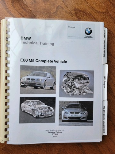 Bmw e60 technical - m5, training