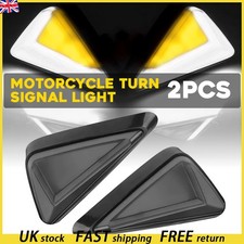 2x Motorcycle LED Triangle