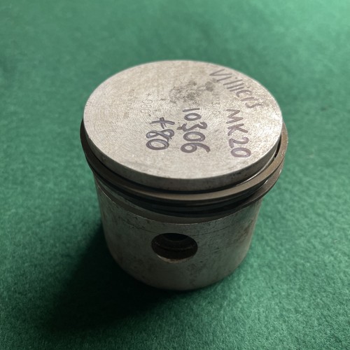 Villiers mk20 piston - piston, +.080”