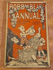 Vintage Bobby Bear's Annual 1930 Lovely Condition