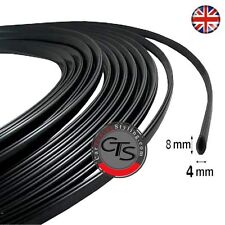 1M Black Moulding Trim Car Door Edge Guard Strip Protector