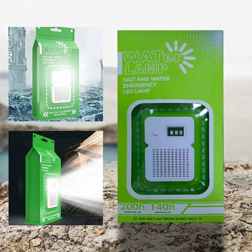Led salt water - led, emergency
