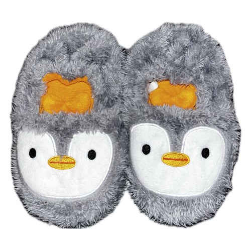 Grey penguin slippers size - size, m