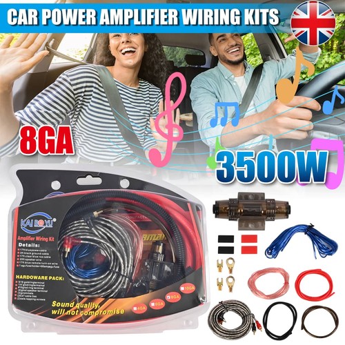 Car power amplifier wiring kit - car,
