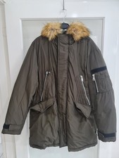 Zara Man Parka style Coat in