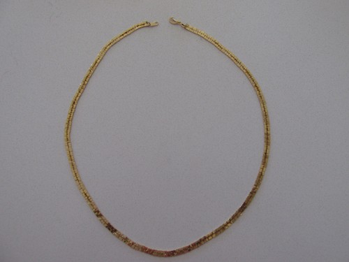 14kt gold necklace - gold, (20")