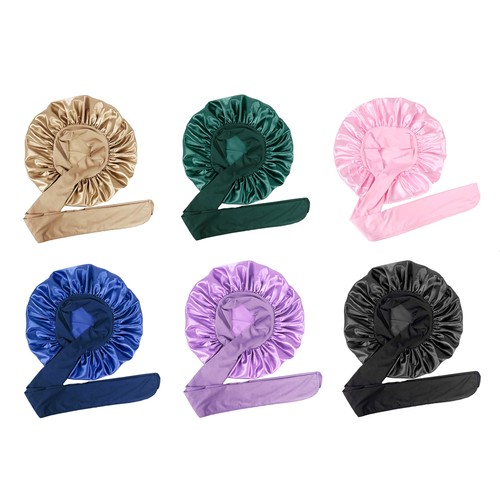 Women satin bonnet long - bonnet,