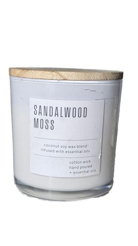 Sandalwood moss coconut soy - sandalwood,