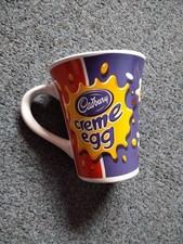 Cadbury Creme Egg Mug 2010 Retro Style Collectible Tea Coffee Cup