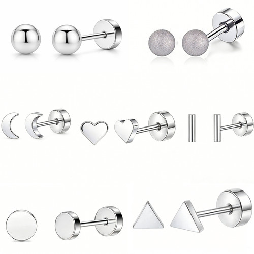 20g 6mm surgical steel - 6mm,