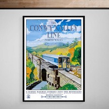 Conwy Valley Line Wales Welsh