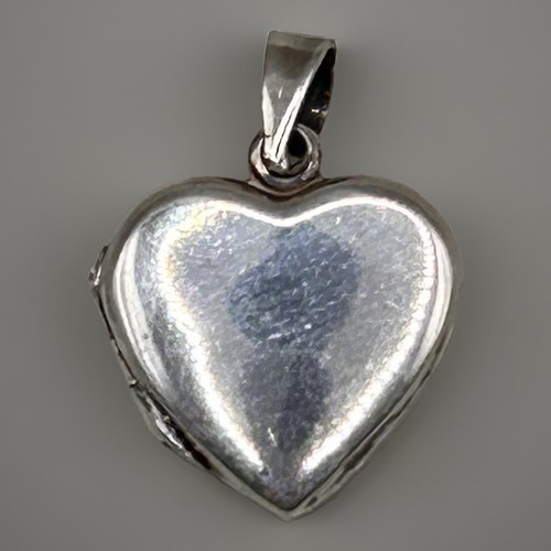 Vintage silver heart - heart, shape