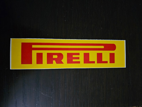 Pirelli racing big sticker - pirelli,