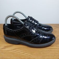CLARKS Cushion Witcombe Echo Shoes - Chunky Soled Leather Brogues Uk 6 EU 39.5 