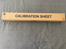 HP DesignJet Scanner Calibration sheet CN727-60025 (T2500/3500 Series Plotters)