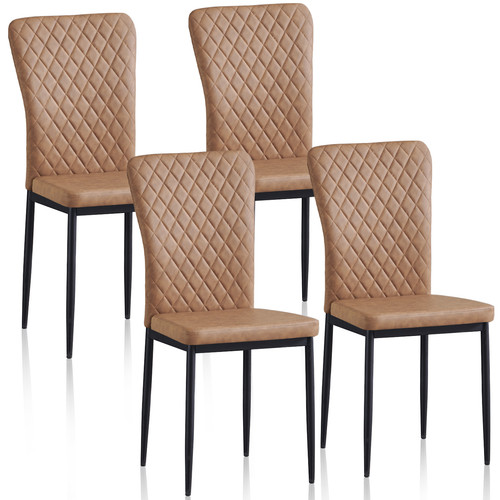 6pcs leather dining - 4/6pcs, pu