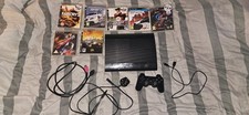 Ps3 Super Slim Bundle 500gb (All Cables+ 1 Ps3 Offical Controller + 7 Games)
