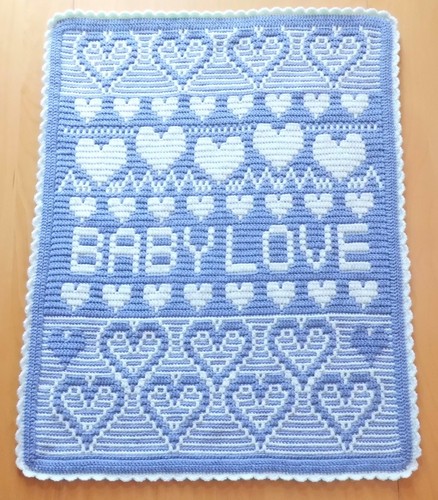 New crochet baby blanket - blanket, 'baby
