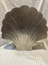 Silver Seashell Vase L |
