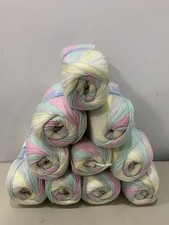 Bundles Of Variegated Knitting/crochet Yarn (10X100g)
