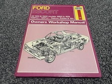 Ford Escort MK1 Owners Manual 1968-1974 Haynes 1100 1300 1300GT Sport Not RS VGC