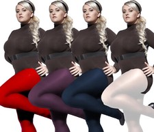 Plus Size Semi Opaque Tights