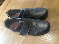 Shoes Damart Size UK 7 Bronze Touch fasten rubber soles womens