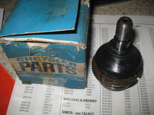 Lower bottom ball joint - lower,