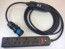 16a Plug   Masterplug 4 Gang