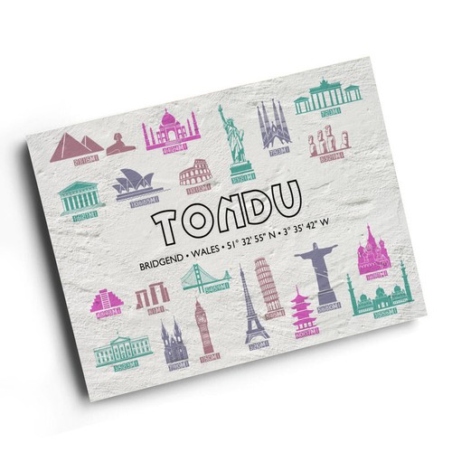 Print tondu bridgend - a4,