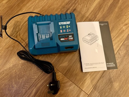 Erbauer fast battery charger - battery,