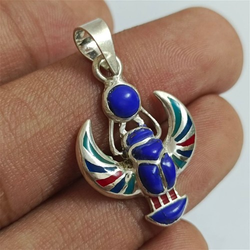 Pharaonic 925 silver winged - silver,