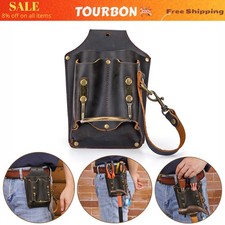 TOURBON Leather Tool Bag for