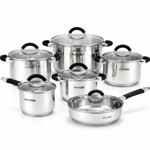Pcs stainless steel - 12, pots