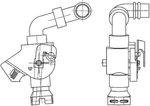 Solenoid valve mahle - ac,